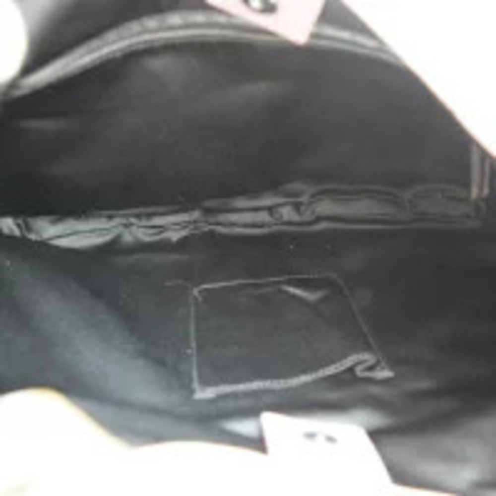 Saint Laurent Yves Mombasa shoulder bag horn pink canvas leather velour - Picture 7 of 7